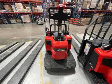 Used 2022 LINDE EWR30_1101-02-27X96-PS Forklift – Double Rider Jack, 6000 lb Capacity, 3” Mast, 589.5 Hours – $10950.00 – Anaheim - Thumbnail 2