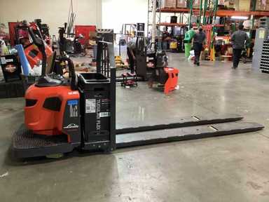Used 2022 LINDE EWR30_1101-02-27X96-PS Forklift – Double Rider Jack, 6000 lb Capacity, 3” Mast, 610 Hours – $17522.00 – Las Vegas - Thumbnail 2