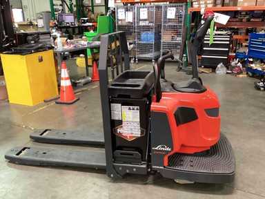 Used 2022 LINDE EWR30_1101-02-27X48-PS Forklift – Rider Jack, 6000 lb Capacity, 3” Mast, 691 Hours – $11500.00 – Anaheim - Thumbnail 1