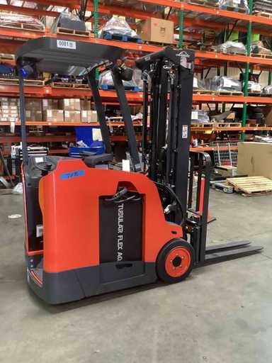 Used 2022 LINDE E18S_1346-20 Forklift – Electric Stand Up Counterbalance, 3500 lb Capacity, 91.5” Mast, 1555 Hours – $28500.00 – Hawaii, Waipahu - Thumbnail 2
