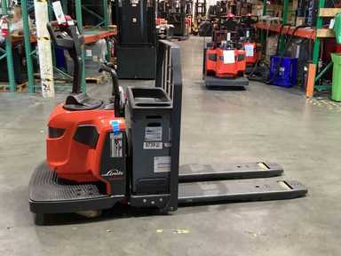Used 2022 LINDE EWR30_1101-02-27X48 Forklift – Rider Jack, 6000 lb Capacity, 3” Mast, 148.3 Hours – $9500.00 – Anaheim - Thumbnail 3