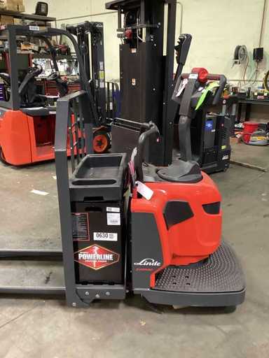 Demo 2022 LINDE EWR30_1101-02-27X48 Forklift – Rider Jack, 6000 lb Capacity, 3” Mast, 179 Hours – $9500.00 – Riverside, CA - Thumbnail 2