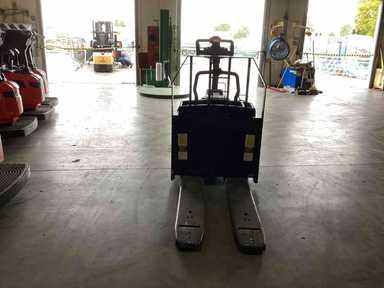 Used 2022 LINDE EWR30_1101-02-27X48 Forklift – Rider Jack, 6000 lb Capacity, 3” Mast, 179.7 Hours – $8500.00 – Anaheim - Thumbnail 1