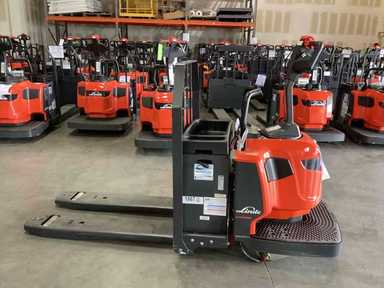 Used 2022 LINDE EWR30_1101-02-27X48 Forklift – Rider Jack, 6000 lb Capacity, 3” Mast, 179.7 Hours – $8500.00 – Anaheim - Thumbnail 4