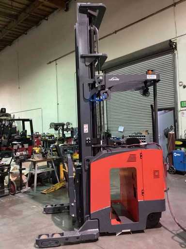 Used 2022 LINDE R17SX_5195 Forklift – Stand Up Reach, 3500 lb Capacity, 139” Mast, 2776 Hours – $37500.00 – Riverside, CA - Thumbnail 4