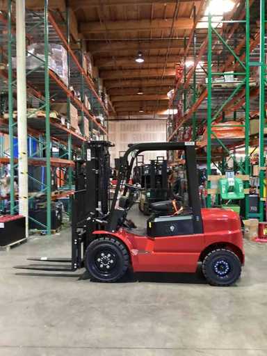 New 2024 BIG JOE LPE-60_80V Forklift – Lithium Electric Pneumatic, 6000 lb Capacity, 90” Mast, 15 Hours – $39500.00 – Anaheim - Thumbnail 1