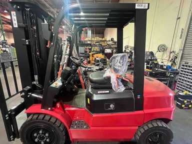 New 2024 BIG JOE LPE-60_80V Forklift – Lithium Electric Pneumatic, 6000 lb Capacity, 90” Mast, 225 Hours – $39500.00 – Salt Lake City - Thumbnail 1