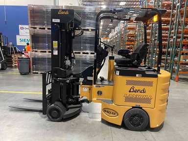 Used 2022 BENDI B40AC Forklift – VNA, 4000 lb Capacity, 89” Mast, 1097.5 Hours – $64500.00 – Anaheim - Thumbnail 2