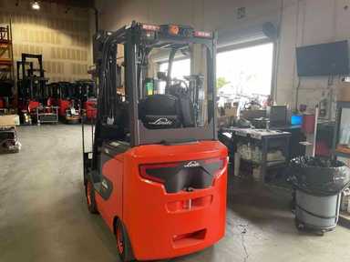 Demo 2023 LINDE E30C_1347-FT Forklift – Electric Sit Down 4 Wheel, 6000 lb Capacity, 96” Mast, 147 Hours – $52500.00 – Anaheim - Thumbnail 2
