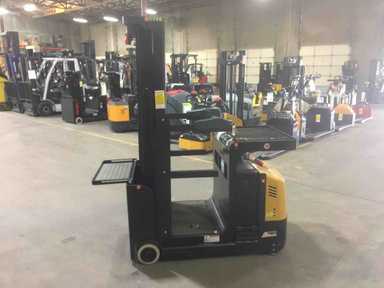 Used 2019 BIG JOE J1-162-SP Forklift – Task Support Vehicle, 1000 lb Capacity, 82” Mast, 707 Hours – $17400.00 – Salt Lake City - Thumbnail 1