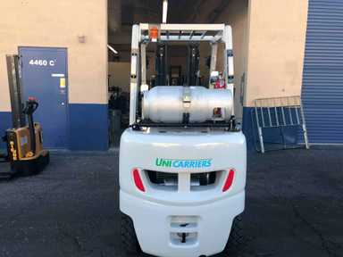 Used 2020 NISSAN AF50LP Forklift – LPG Pneumatic, 5000 lb Capacity, 88” Mast, 6332 Hours – $18900.00 – Las Vegas - Thumbnail 1