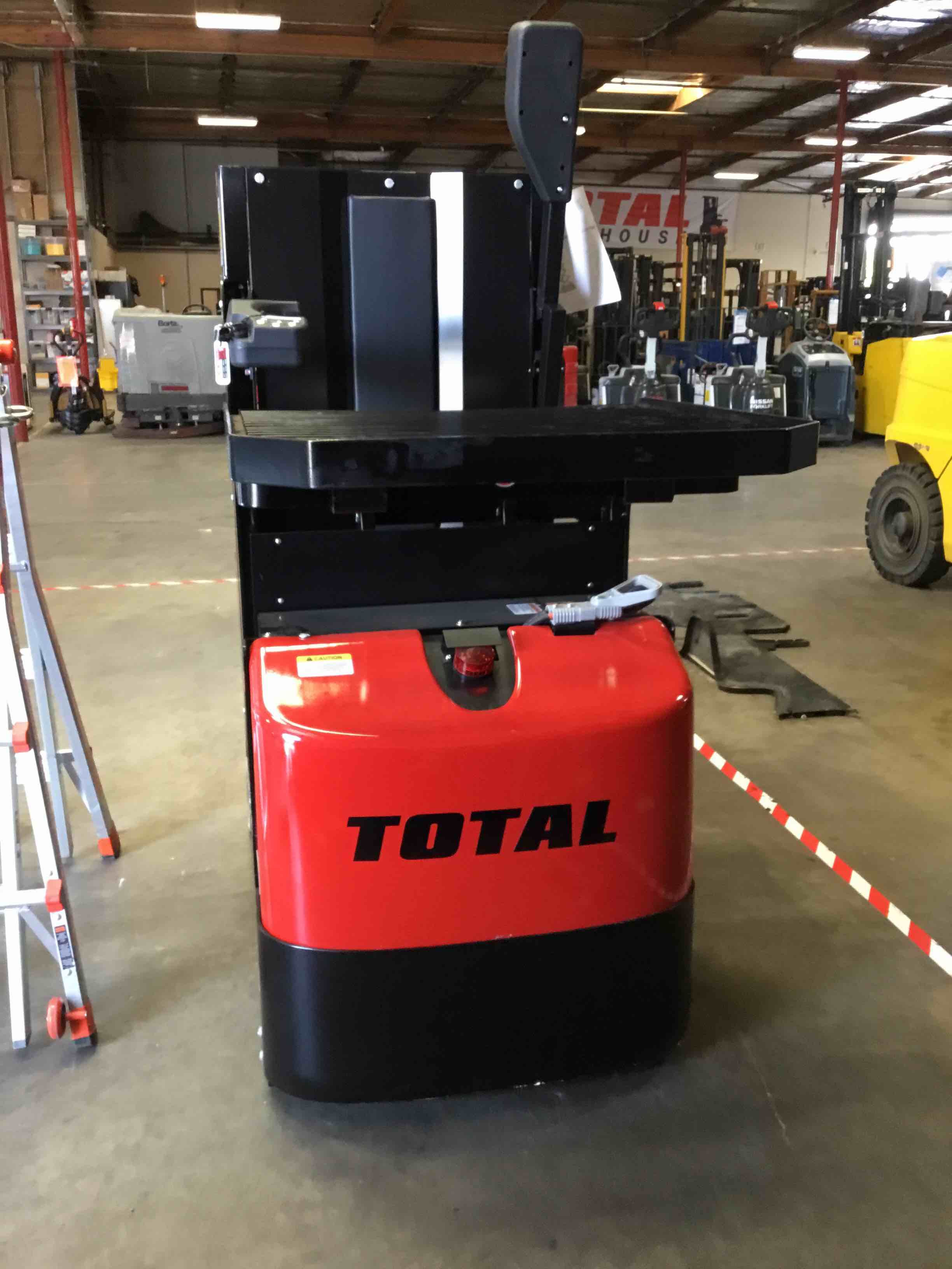 BIG JOE J1T-126-MP Task Support Vehicle forklift, 1000 capacity, 126 lift height. Serial 227130092, Year 2018.