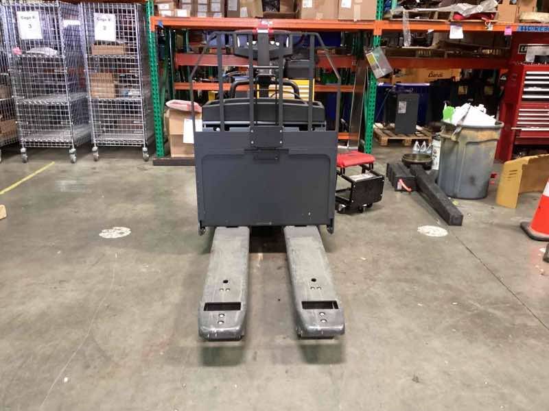 LINDE EWR30_1101-02-27X48 Rider Jack forklift, 6000 capacity, 7.75 lift height. Serial A11101L00144, Year 2022.