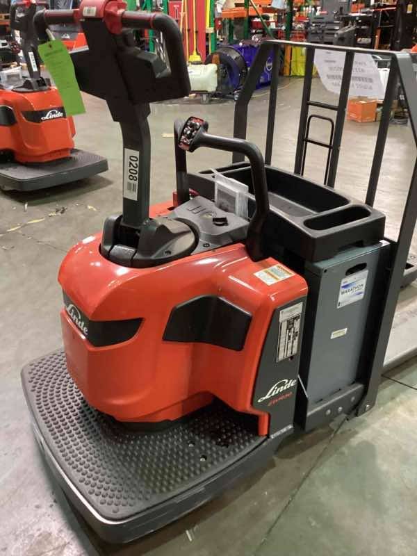 LINDE EWR30_1101-02-27X48-PS Rider Jack forklift, 6000 capacity, 7.75 lift height. Serial A11101L00208, Year 2022.