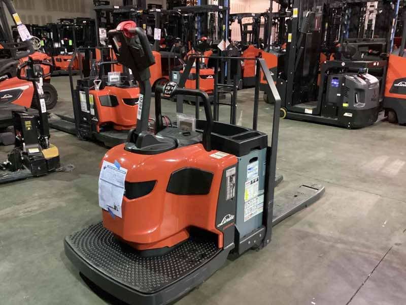 LINDE EWR30_1101-02-27X48 Rider Jack forklift, 6000 capacity, 7.75 lift height. Serial A11101L00294, Year 2022.