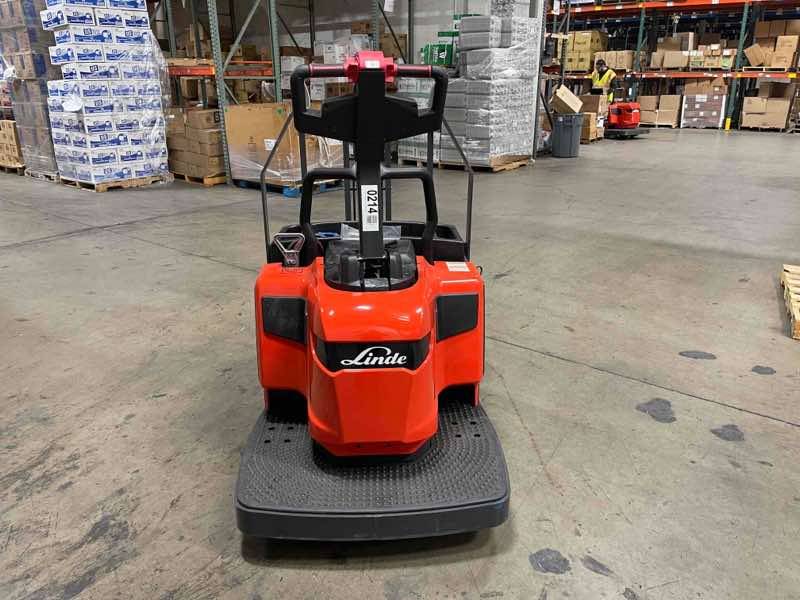 LINDE EWR30_1101-02-27X48-PS Rider Jack forklift, 6000 capacity, 7.75 lift height. Serial A11101L00214, Year 2022.