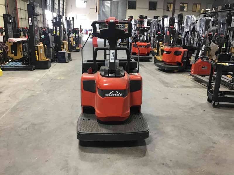 LINDE EWR30_1101-02-27X48 Rider Jack forklift, 6000 capacity, 7.75 lift height. Serial A11101L00026, Year 2021.