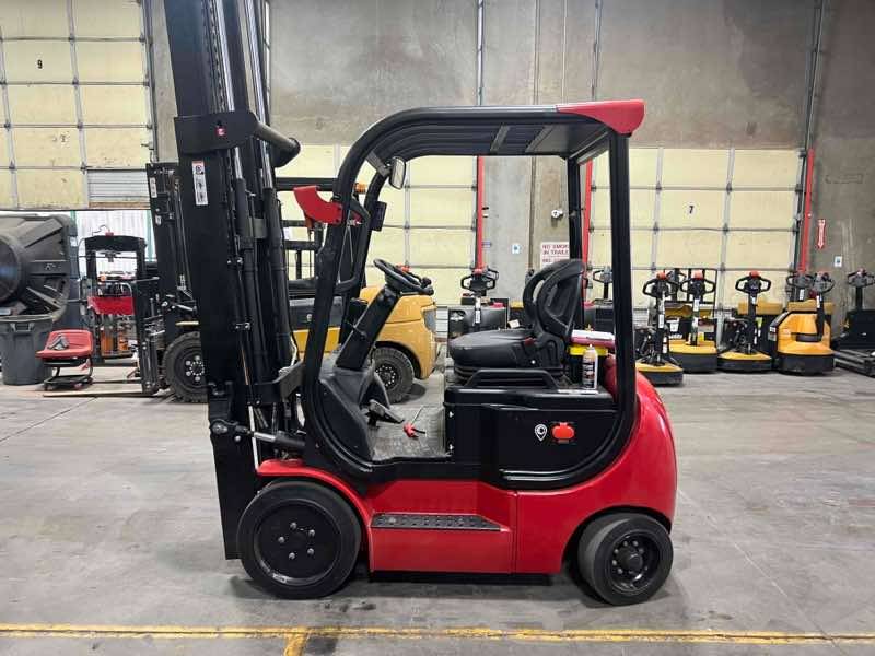 BIG JOE LXE-50_80V Electric Sit Down 4 Wheel forklift, 5000 capacity, 189 lift height. Serial 2321400431, Year 2023.