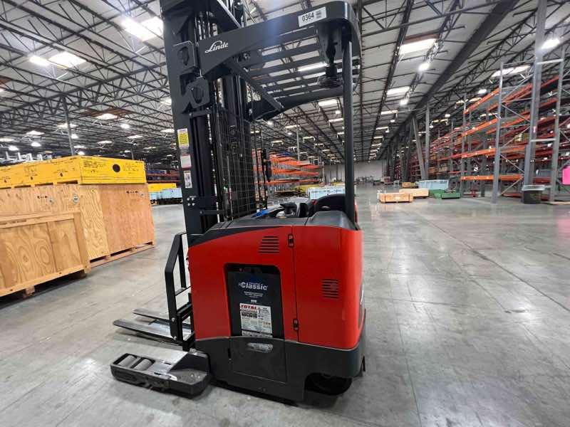 Used 2022 LINDE R17SX_5195 Forklift – Stand Up Reach, 3500 lb Capacity, 139” Mast, 1482 Hours – $34500.00 – Phoenix  – View 2