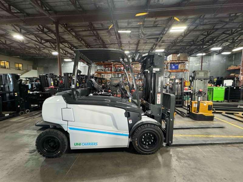 Demo 2023 NISSAN MXL-50H Forklift – Electric Sit Down 4 Wheel, 11000 lb Capacity, 90” Mast, 62 Hours – $89500.00 – Anaheim  – View 3