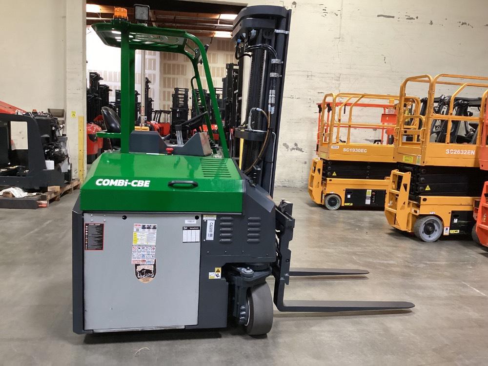 COMBI CBE6000 Electric Multi-Directional Forklift forklift, 6500 capacity, 217 lift height. Serial 82288, Year 2024.