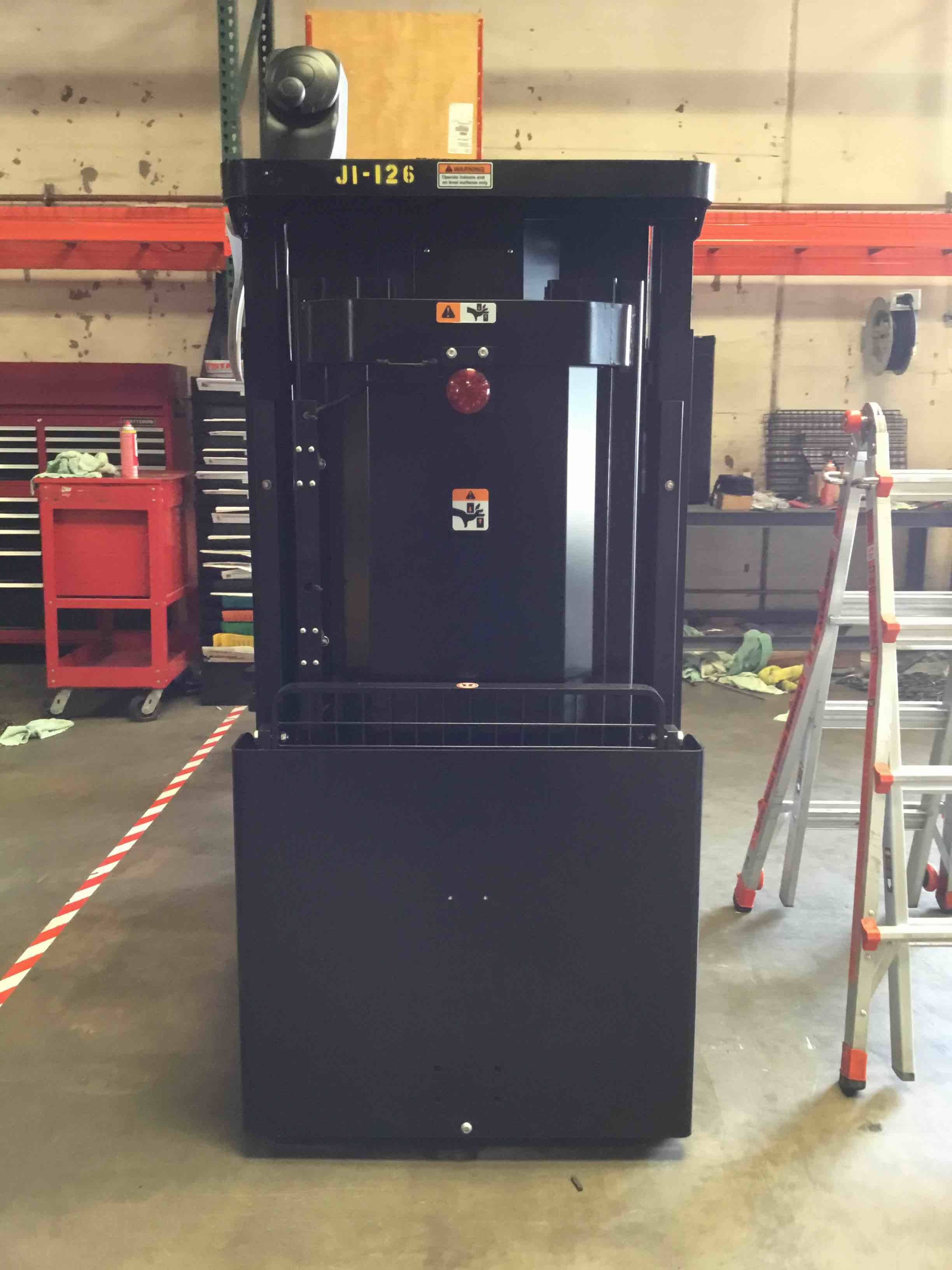 Used 2018 BIG JOE J1T-126-MP Forklift – Task Support Vehicle, 1000 lb Capacity, 63” Mast, 376 Hours – $14550.00 – Anaheim  – View 2