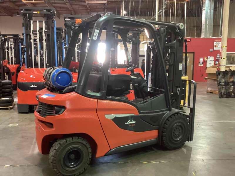 Used 2022 LINDE H30T_1202 Forklift – LPG Pneumatic, 6000 lb Capacity, 90” Mast, 3207 Hours – $39500.00 – Phoenix  – View 2