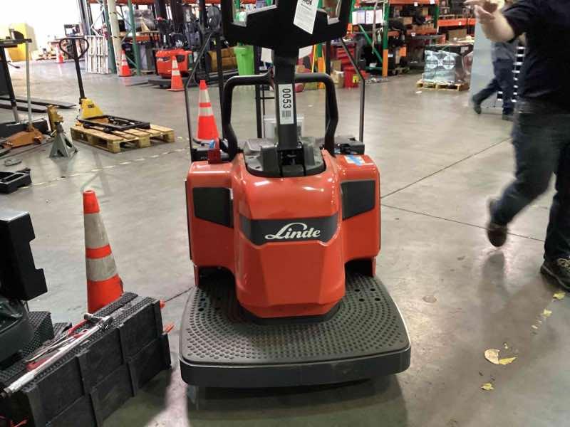 Used 2022 LINDE EWR30_1101-02-27X96-PS Forklift – Double Rider Jack, 6000 lb Capacity, 3” Mast, 567 Hours – $16419.00 – Anaheim  – View 2