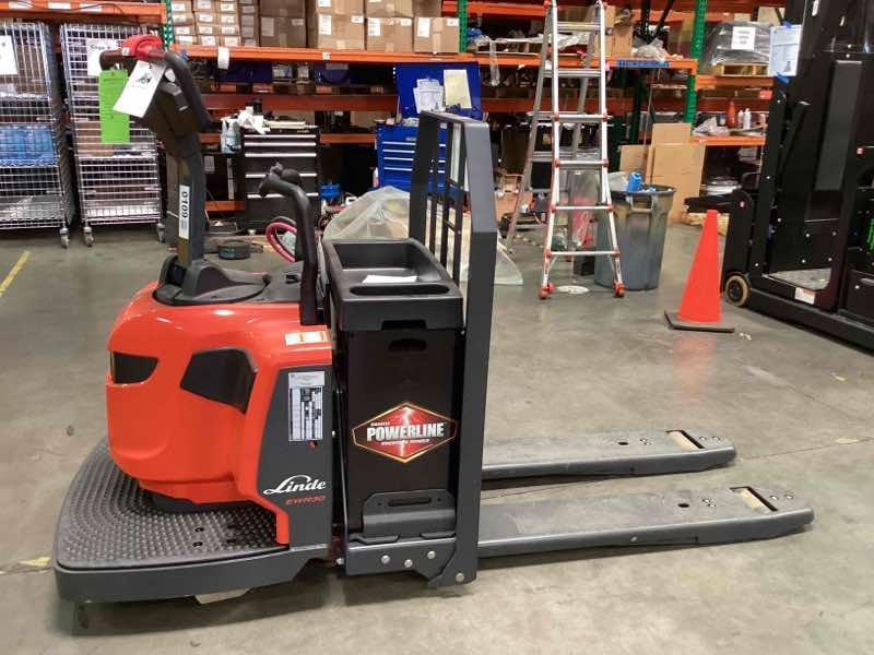 Used 2022 LINDE EWR30_1101-02-27X48-PS Forklift – Rider Jack, 6000 lb Capacity, 3” Mast, 1087 Hours – $9900.00 – Anaheim  – View 1