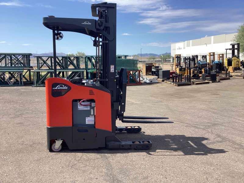 Used 2022 LINDE R17SX_5195 Forklift – Stand Up Reach, 3500 lb Capacity, 107” Mast, 1308 Hours – $31500.00 – Phoenix  – View 1