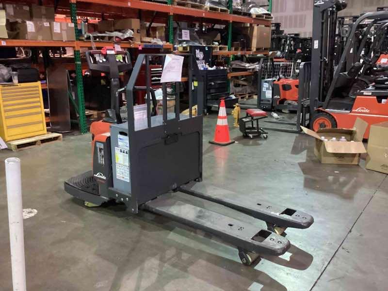 Used 2022 LINDE EWR30_1101-02-27X48-PS Forklift – Rider Jack, 6000 lb Capacity, 3” Mast, 314 Hours – $11500.00 – Anaheim  – View 2