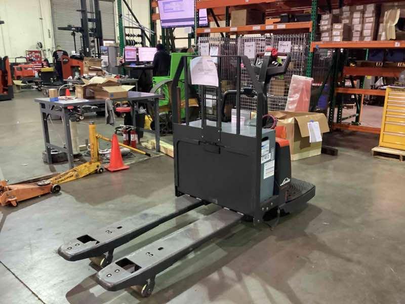 Used 2022 LINDE EWR30_1101-02-27X48-PS Forklift – Rider Jack, 6000 lb Capacity, 3” Mast, 314 Hours – $11500.00 – Anaheim  – View 3