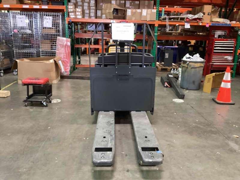 LINDE EWR30_1101-02-27X48 Rider Jack forklift, 6000 capacity, 7.75 lift height. Serial A11101L00175, Year 2022.