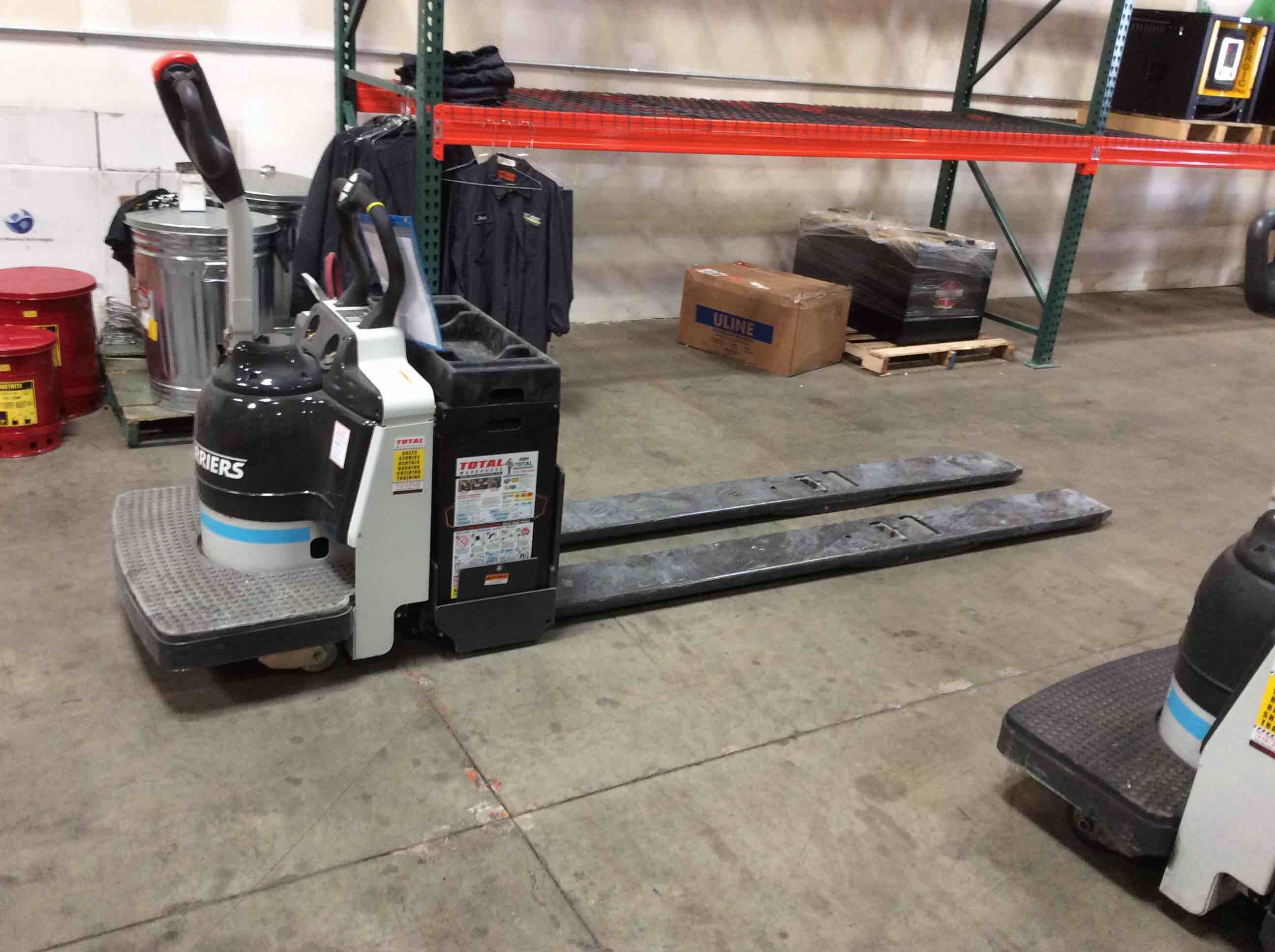 Main Image Used 2016 NISSAN RPX60B 27X96 Forklift – Double Rider Jack, 6000 lb Capacity, 3.25” Mast, 2272 Hours – $8950.00 – Hawaii, Waipahu – View 1