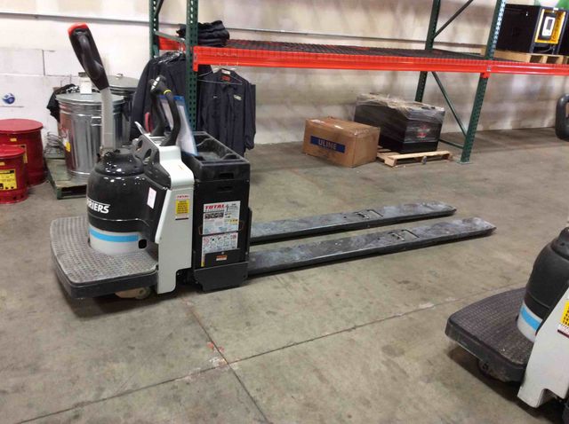 NISSAN RPX60B 27X96 Double Rider Jack forklift, 6000 capacity, 9.25 lift height. Serial 2W26-9323004, Year 2016.