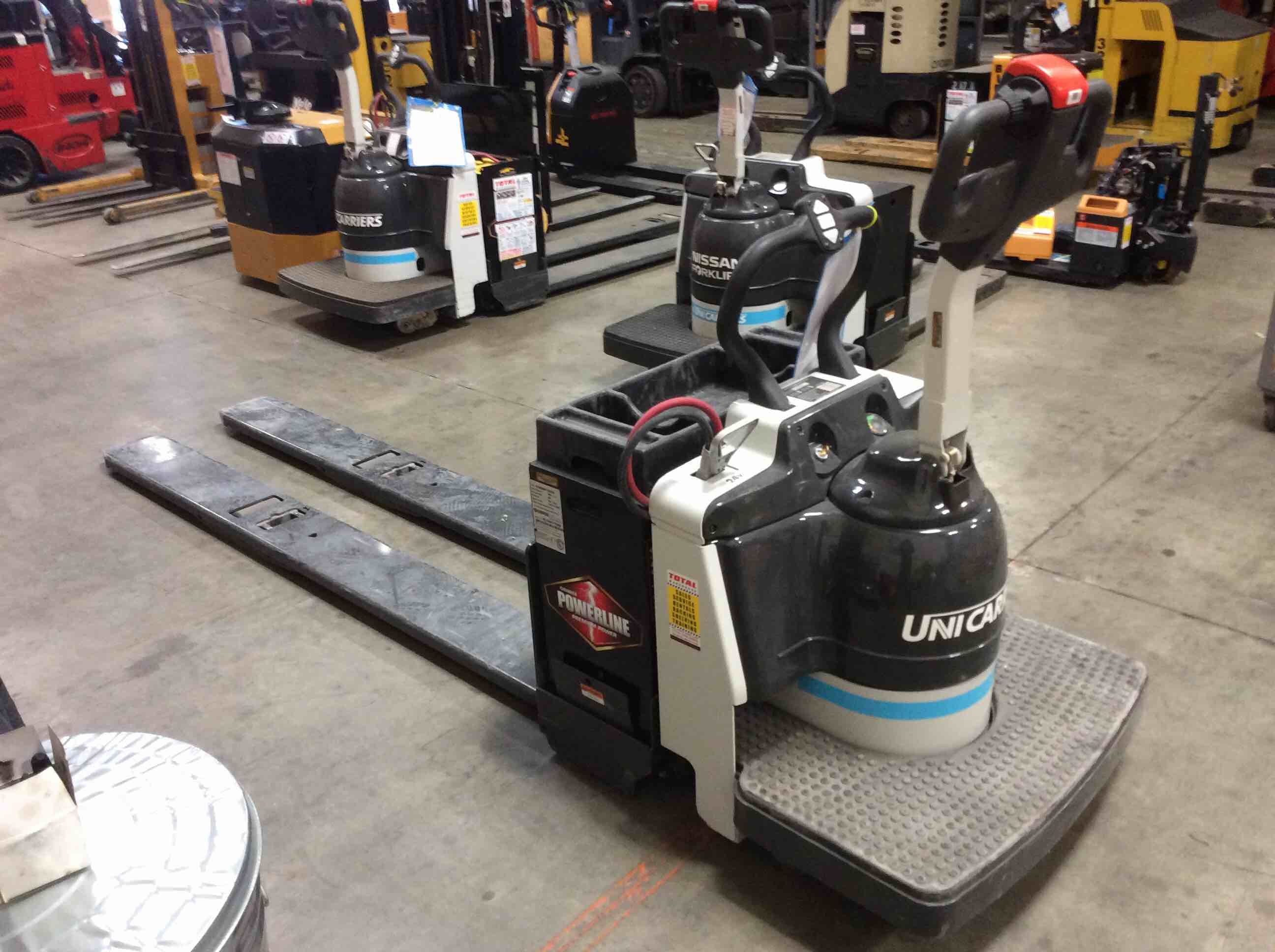 Main Image Used 2016 NISSAN RPX60B 27X96 Forklift – Double Rider Jack, 6000 lb Capacity, 3.25” Mast, 2272 Hours – $8950.00 – Hawaii, Waipahu – View 2