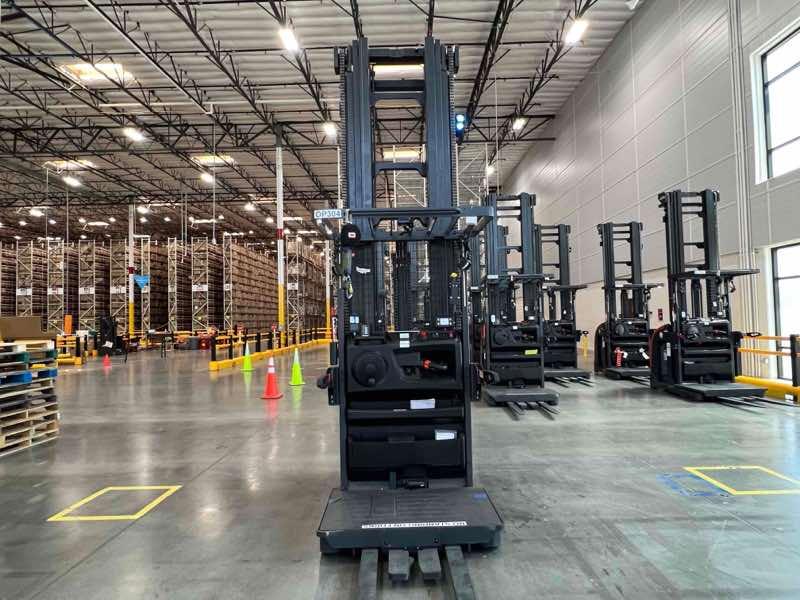 Used 2021 LINDE V15P_1355-WG Forklift – Electric Order Picker, 3000 lb Capacity, 156” Mast, 6151 Hours – $53850.00 – Anaheim  – View 2