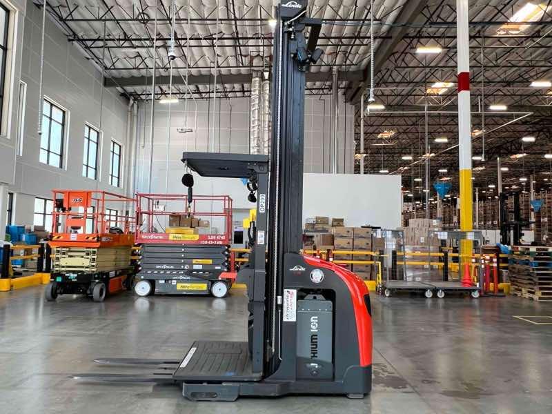 Used 2022 LINDE V15P_1355-WG Forklift – Electric Order Picker, 3000 lb Capacity, 156” Mast, 4213 Hours – $51800.00 – Anaheim  – View 2