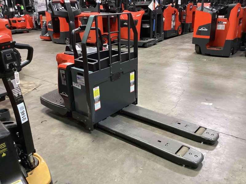 Used 2022 LINDE EWR30_1101-02-27X48 Forklift – Rider Jack, 6000 lb Capacity, 3” Mast, 555.8 Hours – $13200.00 – Anaheim  – View 4
