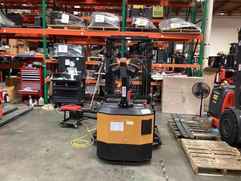 Used 2022 BIG JOE PDSR30-157 Forklift – Walkie Reach Stacker, 3000 lb Capacity, 78” Mast, 9 Hours – $18500.00 – Phoenix  – View 1