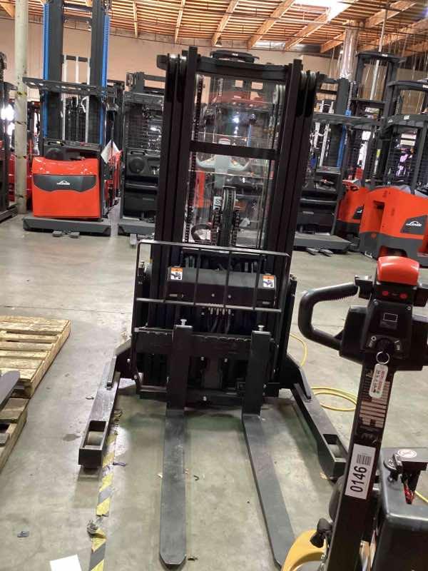 Used 2022 BIG JOE PDSR30-157 Forklift – Walkie Reach Stacker, 3000 lb Capacity, 78” Mast, 9 Hours – $18500.00 – Phoenix  – View 3