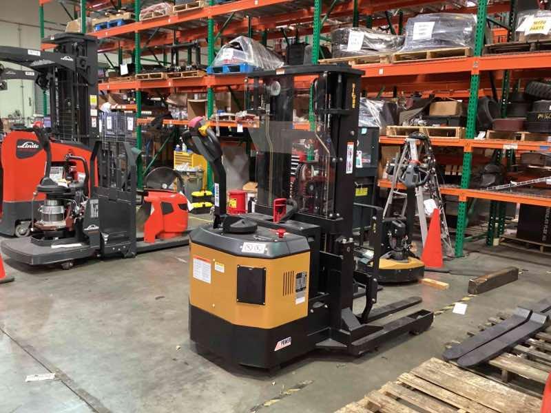Used 2022 BIG JOE PDSR30-157 Forklift – Walkie Reach Stacker, 3000 lb Capacity, 78” Mast, 9 Hours – $18500.00 – Phoenix  – View 4