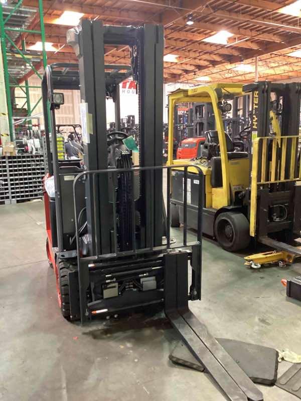 Used 2022 LINDE E25C_1347 Forklift – Electric Sit Down 4 Wheel, 5000 lb Capacity, 91” Mast, 1261 Hours – $37500.00 – Salt Lake City  – View 3