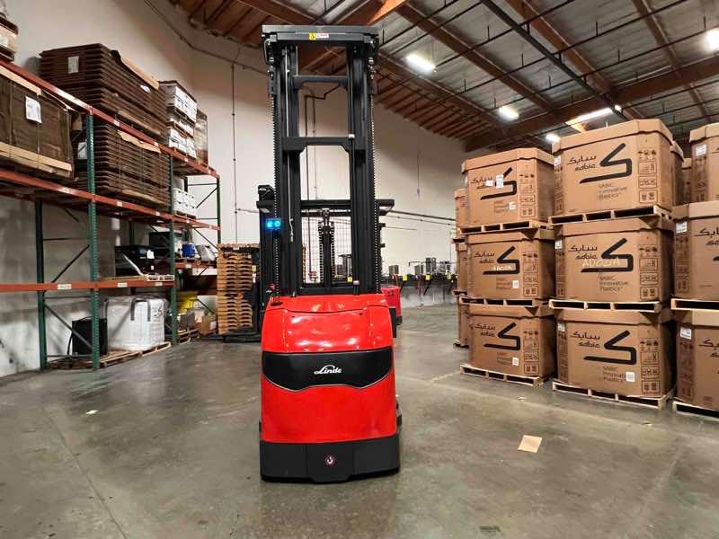 Used 2022 LINDE V15P_5215-WG Forklift – Electric Order Picker, 3000 lb Capacity, 150” Mast, 2908 Hours – $42500.00 – Anaheim  – View 1