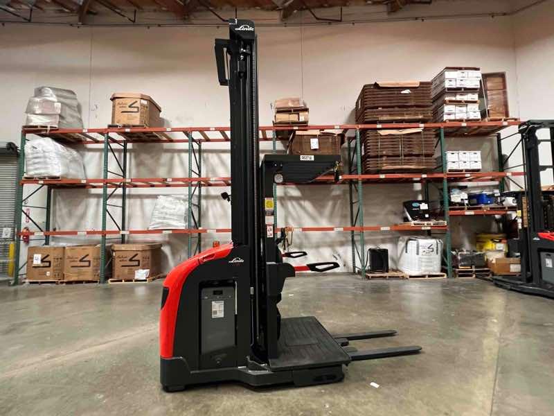 Used 2022 LINDE V15P_5215-WG Forklift – Electric Order Picker, 3000 lb Capacity, 150” Mast, 2908 Hours – $42500.00 – Anaheim  – View 2