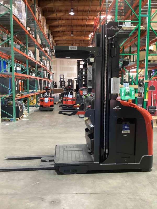 Used 2022 LINDE V15P_1355 Forklift – Electric Order Picker, 3000 lb Capacity, 107” Mast, 842 Hours – $29500.00 – Salt Lake City  – View 3