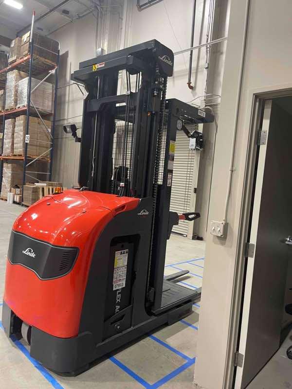 Used 2021 LINDE V15P_5215 Forklift – Electric Order Picker, 3000 lb Capacity, 107” Mast, 1338 Hours – $27500.00 – Salt Lake City  – View 2