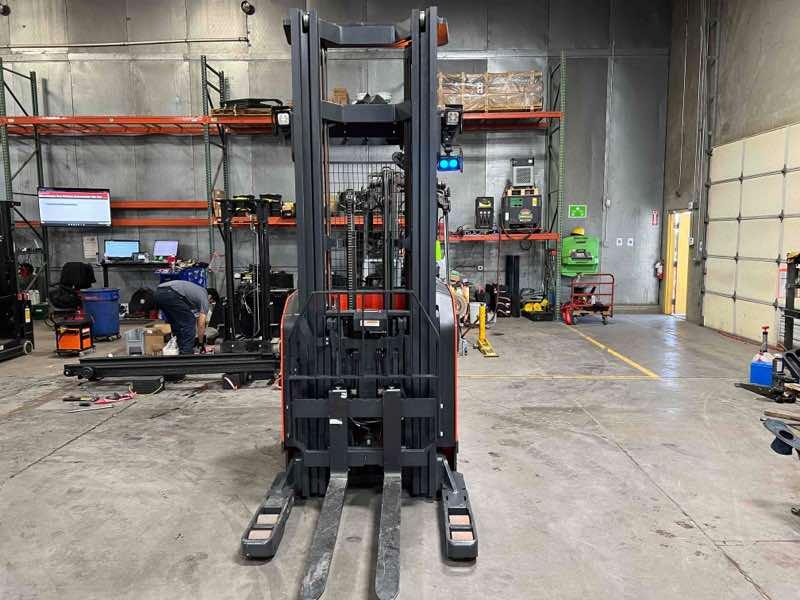 Used 2022 LINDE R17SX_5195 Forklift – Stand Up Reach, 3500 lb Capacity, 113” Mast, 678 Hours – $46500.00 – Phoenix  – View 1