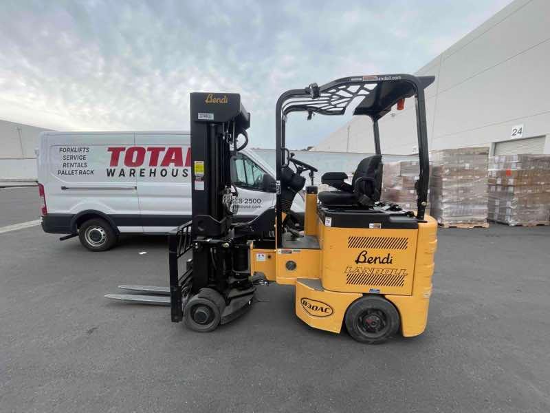 Used 2022 BENDI B30AC Forklift – VNA, 3000 lb Capacity, 89” Mast, 3459.8 Hours – $74500.00 – Anaheim  – View 1