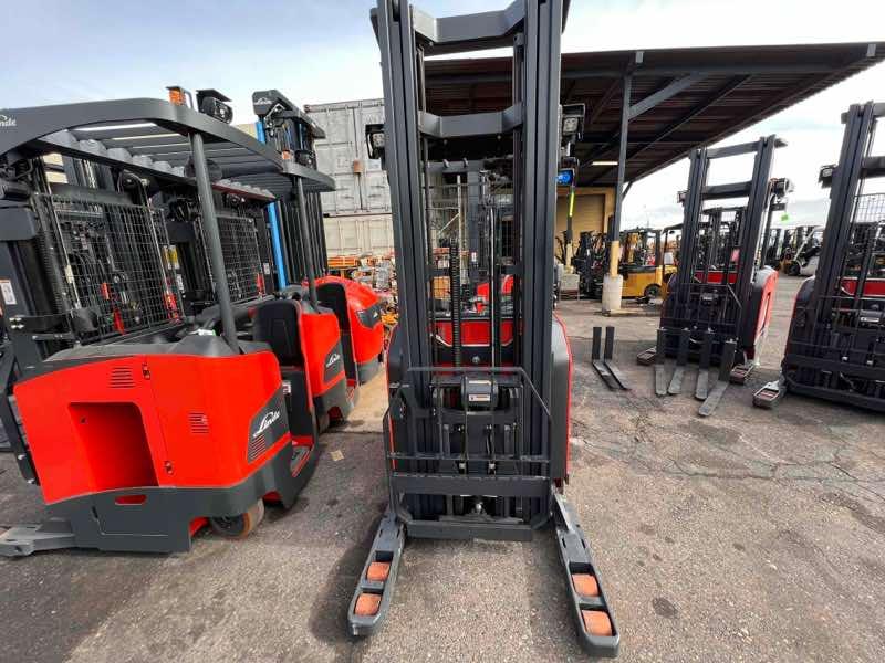 Used 2022 LINDE R17SX_5195 Forklift – Stand Up Reach, 3500 lb Capacity, 113” Mast, 1510 Hours – $39500.00 – Phoenix  – View 3